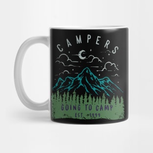 Summer Campers Mountain Mug